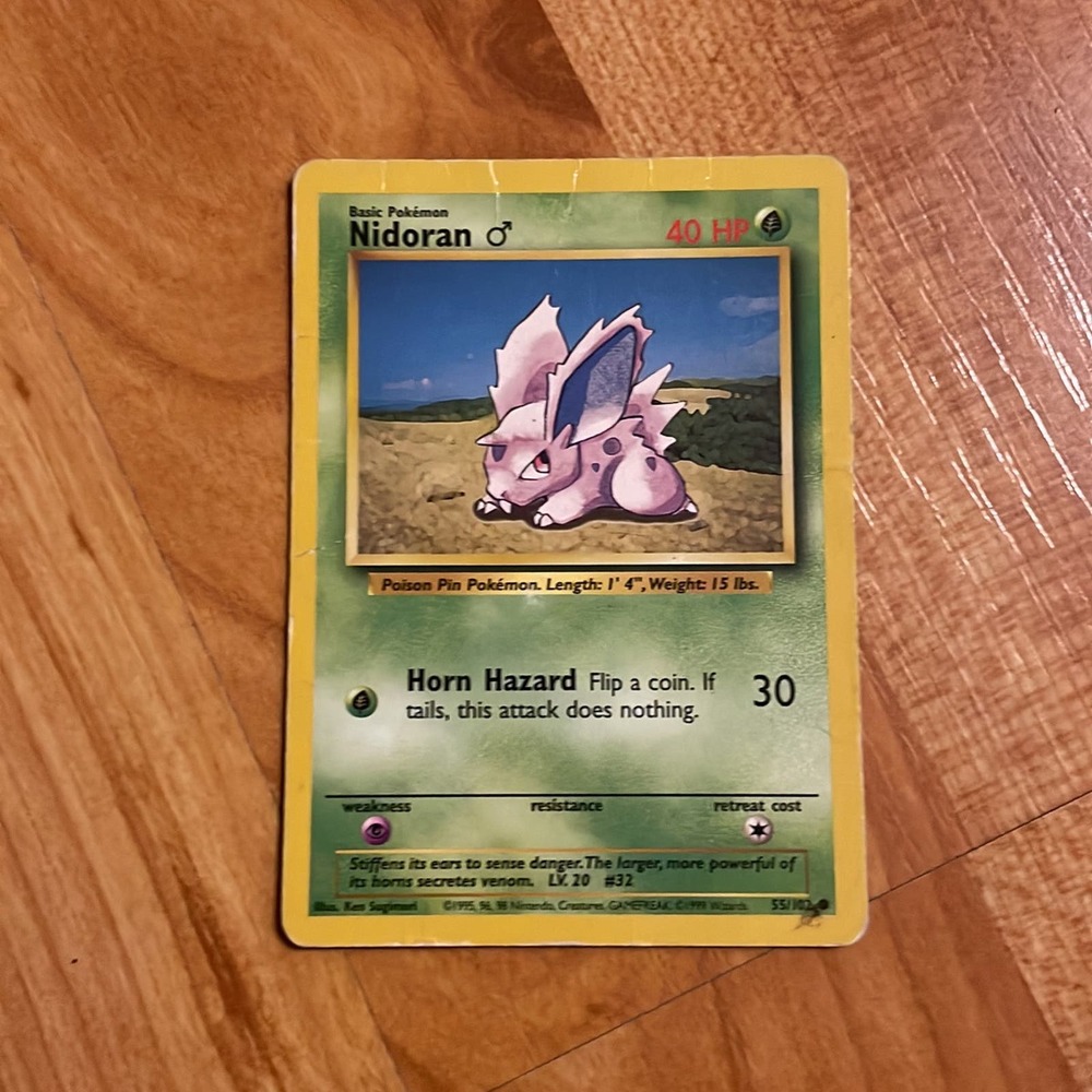 Nidoran Pokemon‎ Card